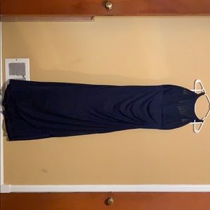 Navy Blue David’s Bridal dress
